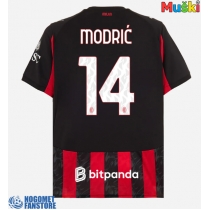 AC Milan Luka Modric #14 Domaci Dres 2025-26 Kratak Rukav